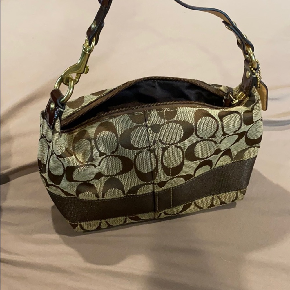 Real coach handbag